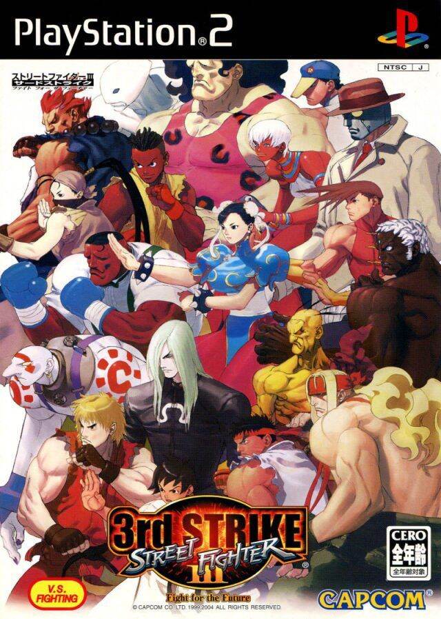Game ps2 Street Fighter 3