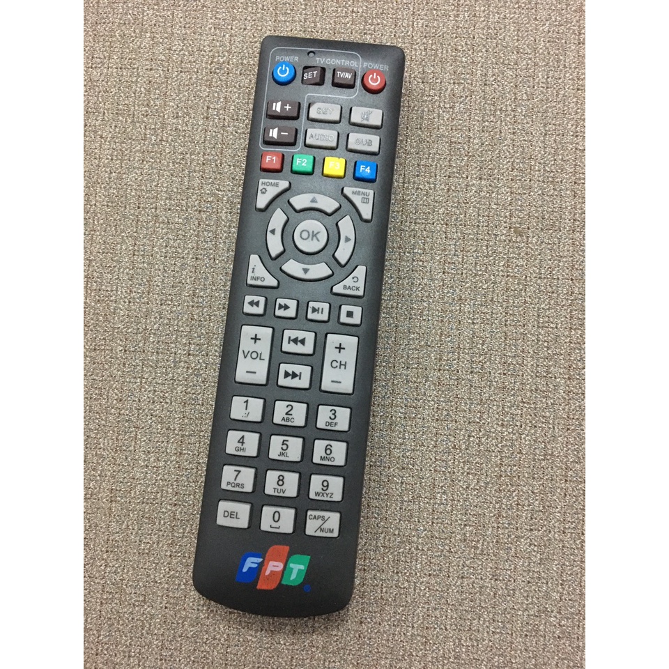 Remote điều khiển truyền hình fpt dùng cho fpt play hd, fpt tv, fpt tv, fpt tv 4k fx6 4k