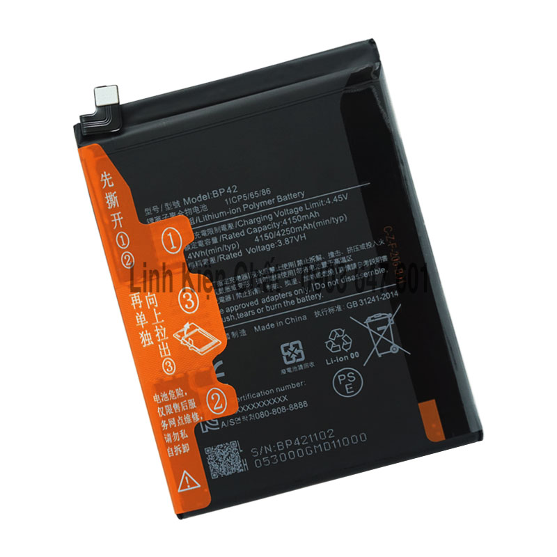 Pin cho xiaomi mi 11 lite 5g ne 2109119dg 4250mah zin - hàng nhập khẩu