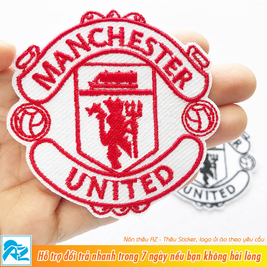 Patch vải ủi thêu logo clb bóng đá S187