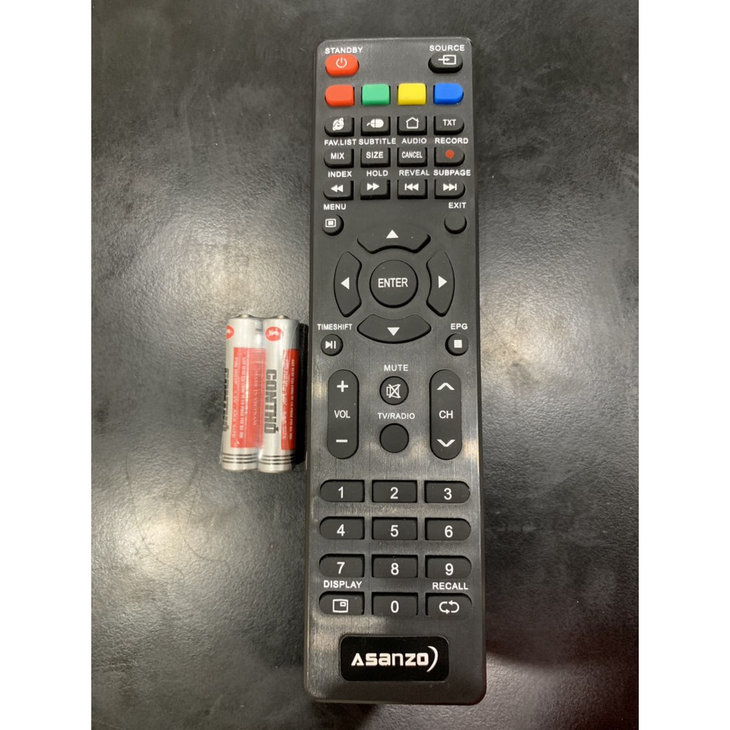 Remote Điều Khiển TV Asanzo Smart