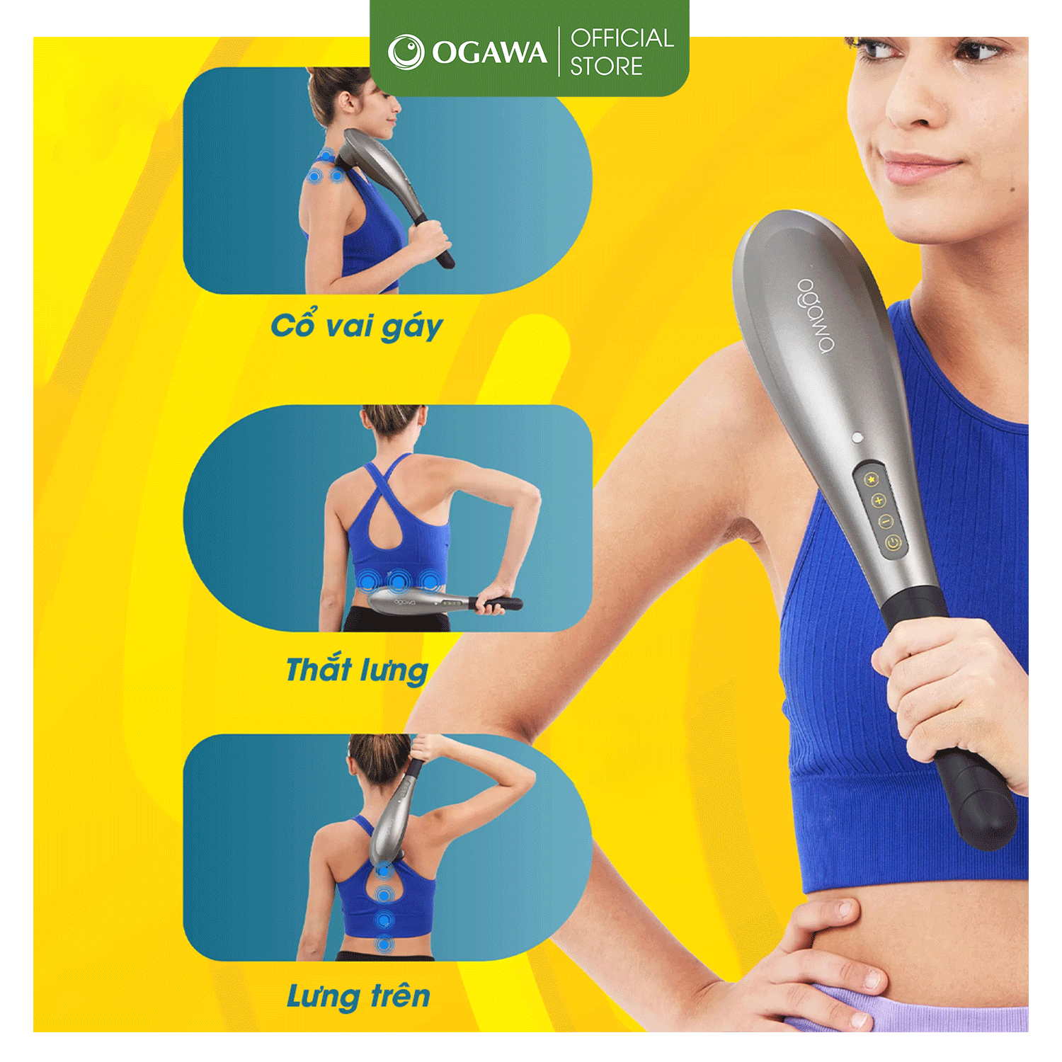 Máy Massage cầm tay OGAWA Buzzy