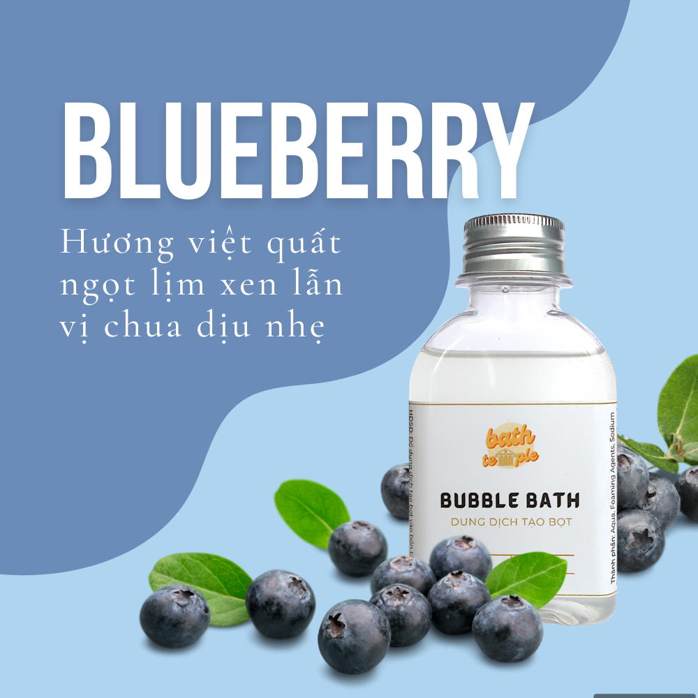 [100gram] Sữa tắm SIÊU BỌT cho bồn tắm (Bubble bath) - bath temple