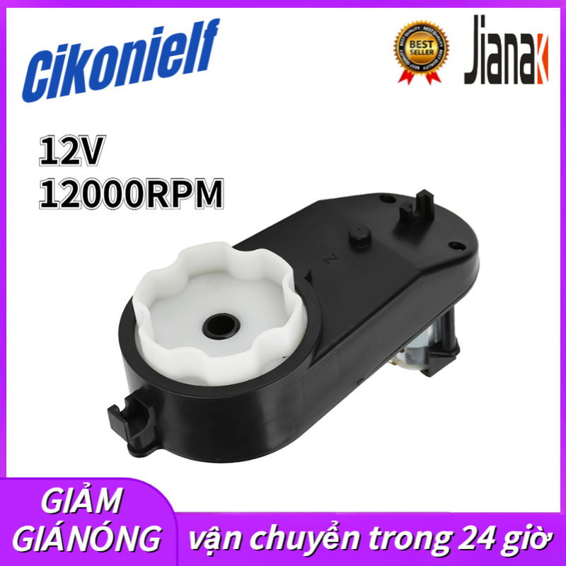 RS390 Electric Motor Gearbox 6V/12V 12000-20000RPM for Kids Car Toy