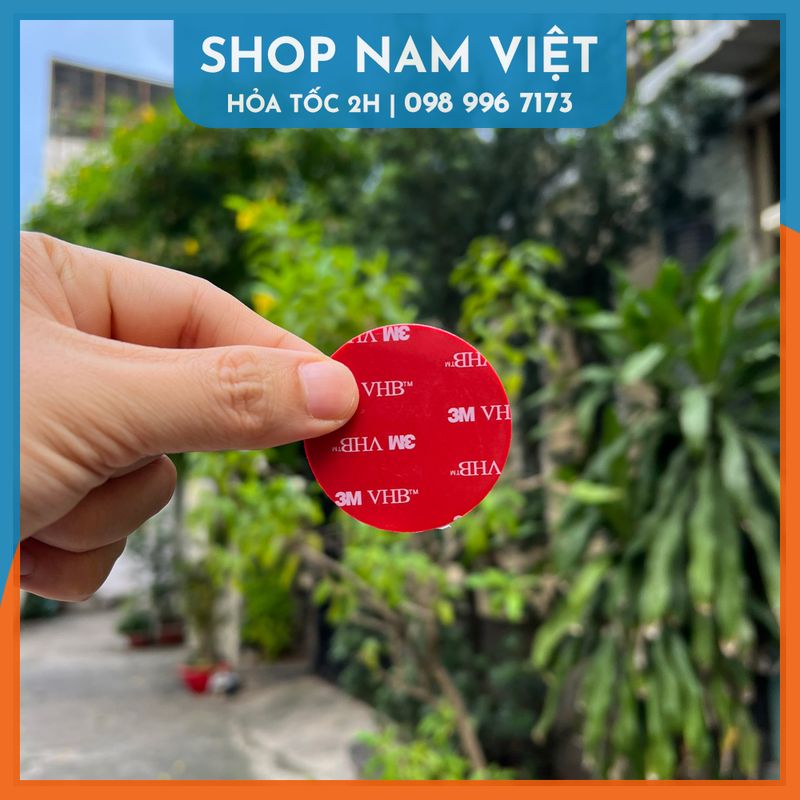 Miếng dán 3m vhb siêu dính dán camera hành trình, phụ kiện oto
