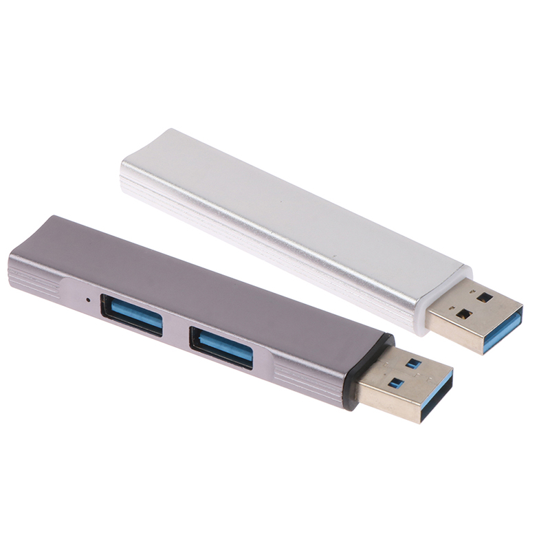 Aluminum 3 Ports Usb 3.0 Hub Extension 2.0 Hub USB Adapter Data Hub USB