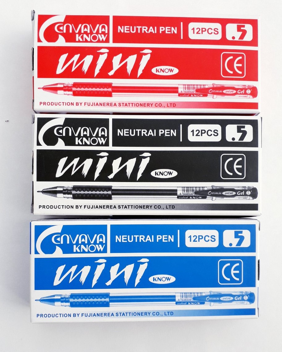 Hộp bút gel CENVAVA (12 cây)