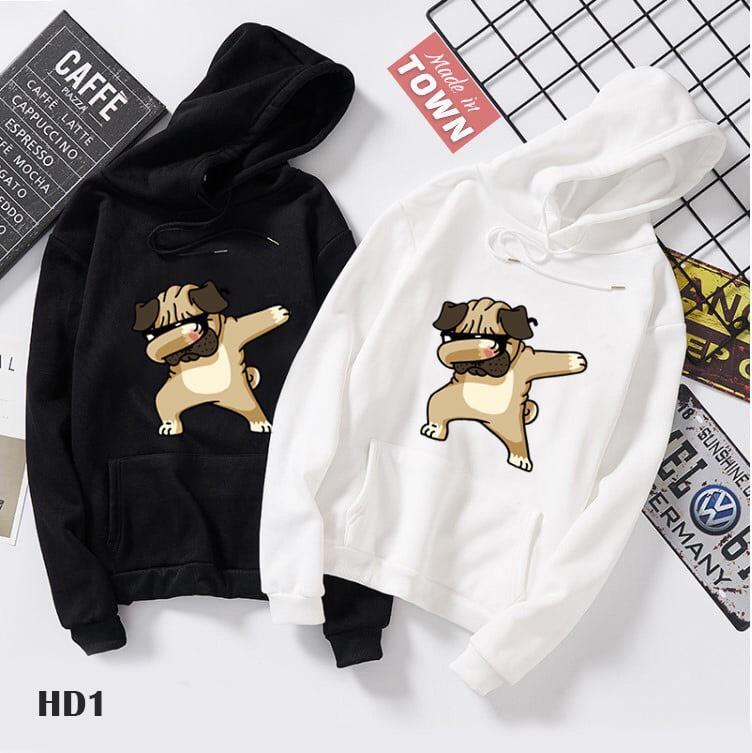 [HCM]( có big size đên 100kg) ÁO HOODIE NAM NỮ CHÓ DANCING