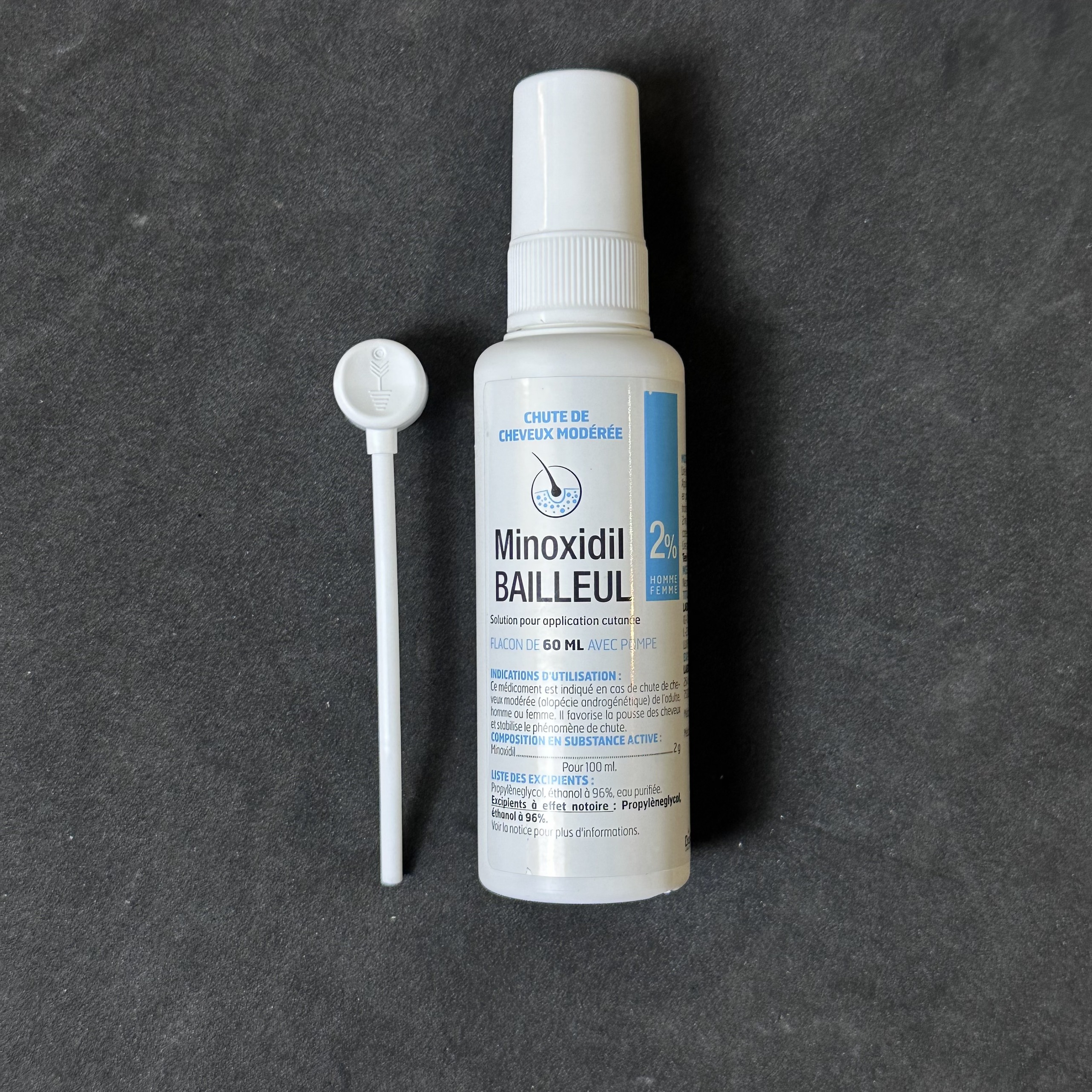 1 Chai Xịt mọc tóc Minoxidil Bailleul 2%, 5% BILL PHÁP NGĂN RỤNG TÓC, KÍCH THÍCH MỌC TÓC