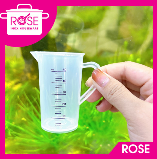 Ca đong nhựa chia vạch Việt Nam - Ly đong định lượng pha chế 50ml - 100ml