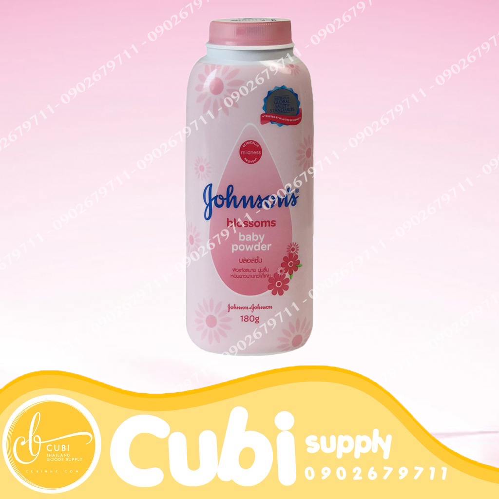 Phấn Rôm Johnson's Baby Blossoms 180g