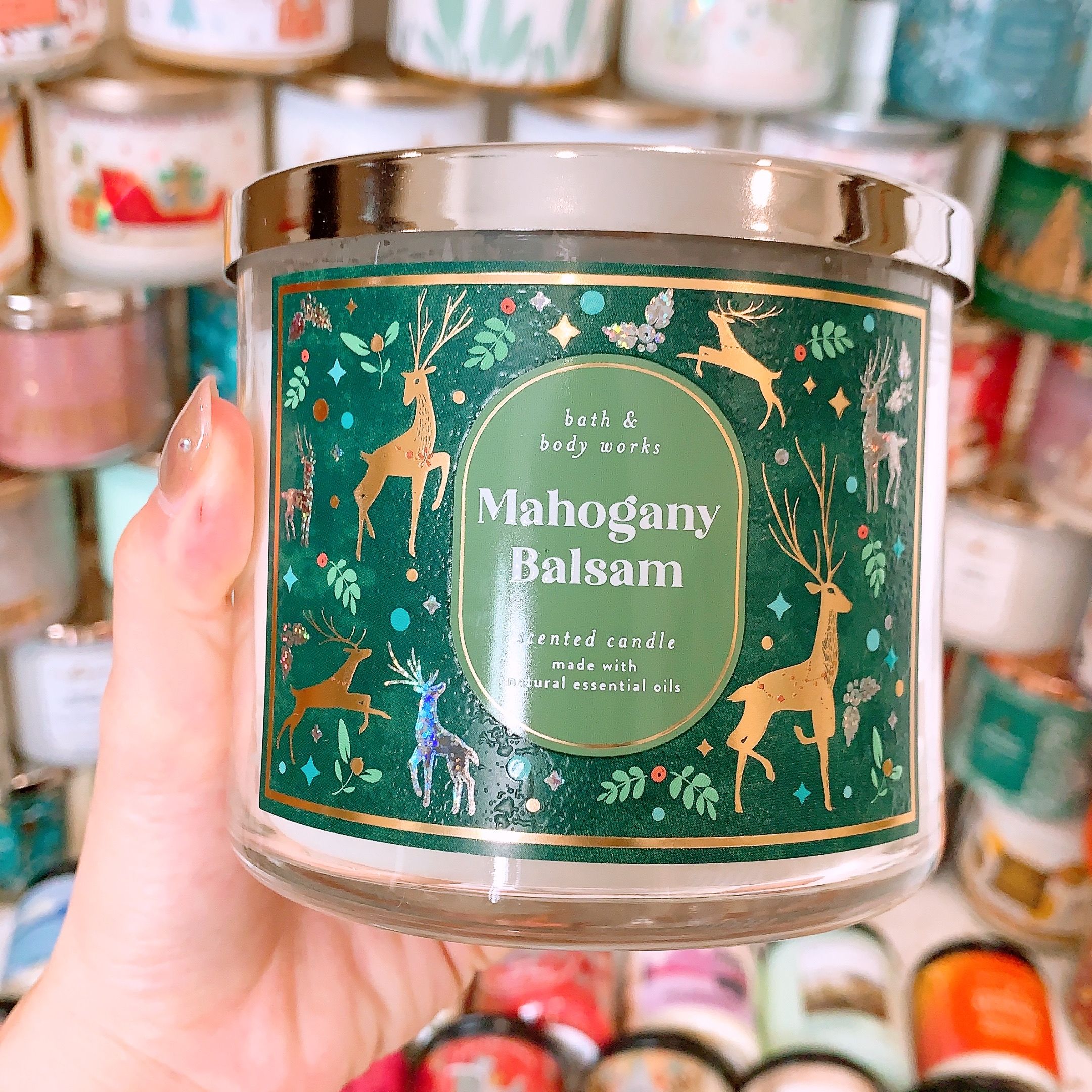 Nến Thơm 3 Bấc Bath & Body Works