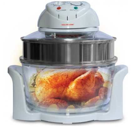 Lò nướng thủy tinh Khaluck KL-658H (Vàng)