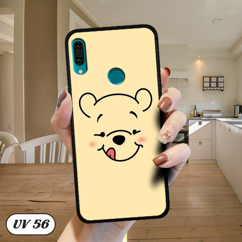 Ốp điện thoại huawei y9 2019 - lưng nhám viền dẻo