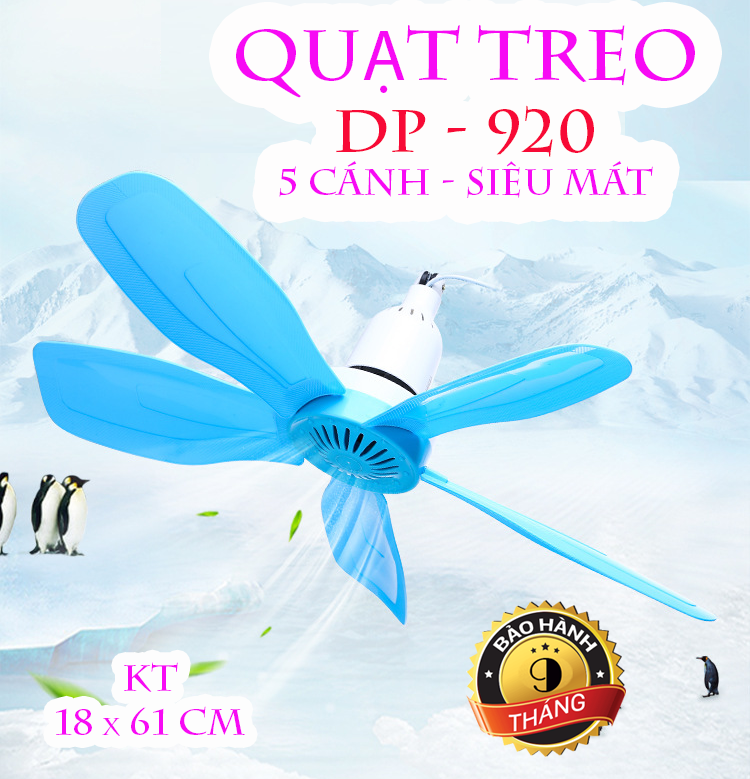 QUẠT TRẦN MINI 5 CÁNH 60CM NGUỒN ĐIỆN 220V QUẠT CỰC MÁT