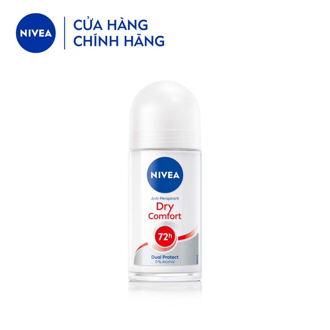 Lăn khử mùi Nivea Dry Comfort khô thoáng 50ml