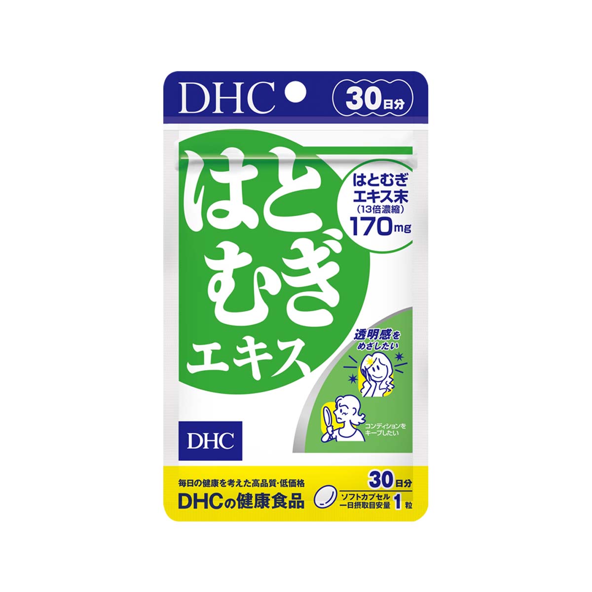 Viên uống trắng da DHC Adlay Extract - 30 viên