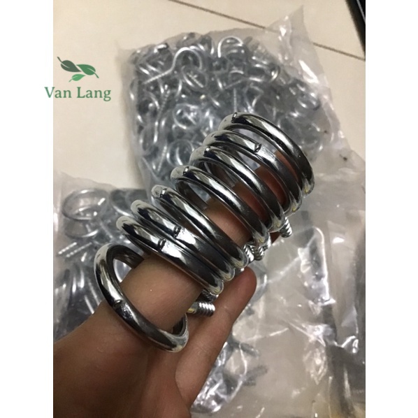 Combo 10 Khoen ốc vít - đinh tròn, móc tròn đa năng