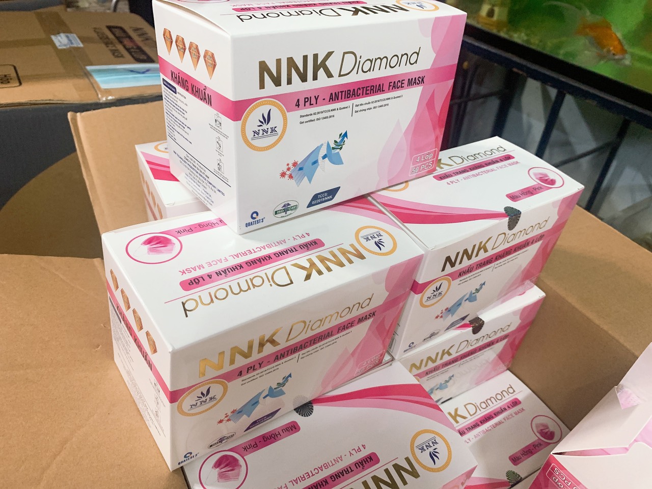 Khẩu trang kháng khuẩn 4 lớp NNK