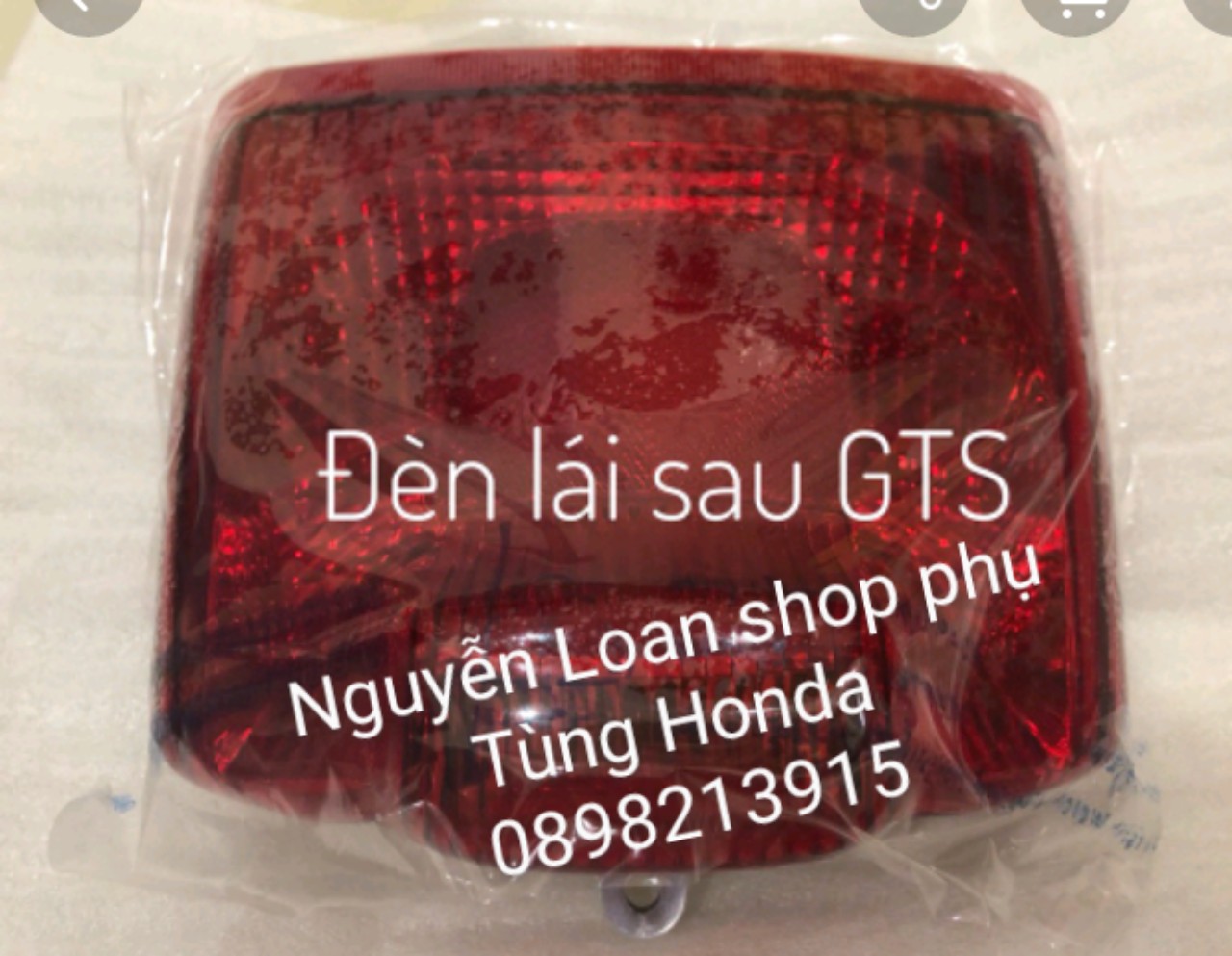 PT AT- ĐÈN LÁI SAU  CHO XE VESPA GTS , SẢN PHẨM CHẤT