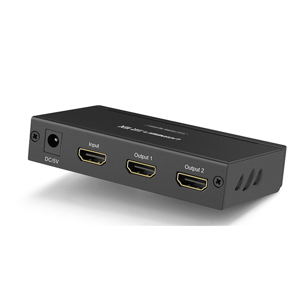 Bộ chia HDMI 1 ra 2 Ugreen UG 40201 (hỗ trợ 1.4v, 3D) Chính Hãng