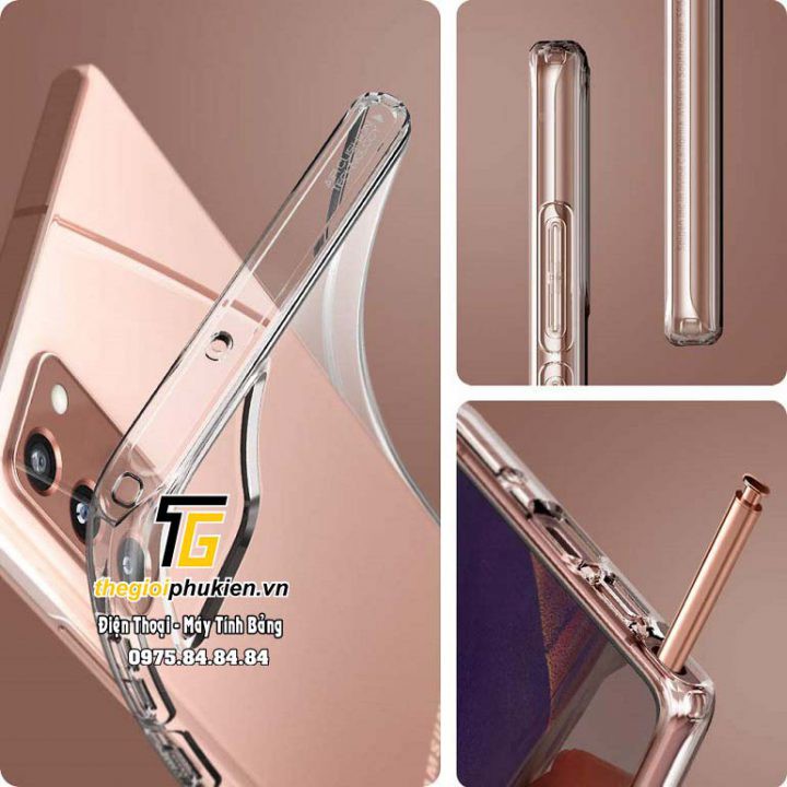 Ốp lưng Samsung Galaxy Note 20 dẻo trong siêu mỏng 0.5 mm
