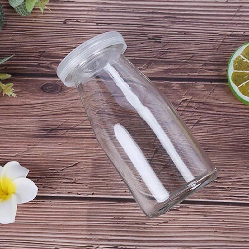 LỌ PUDDING THUỶ TINH NẮP NHỰA 100ml-200ml
