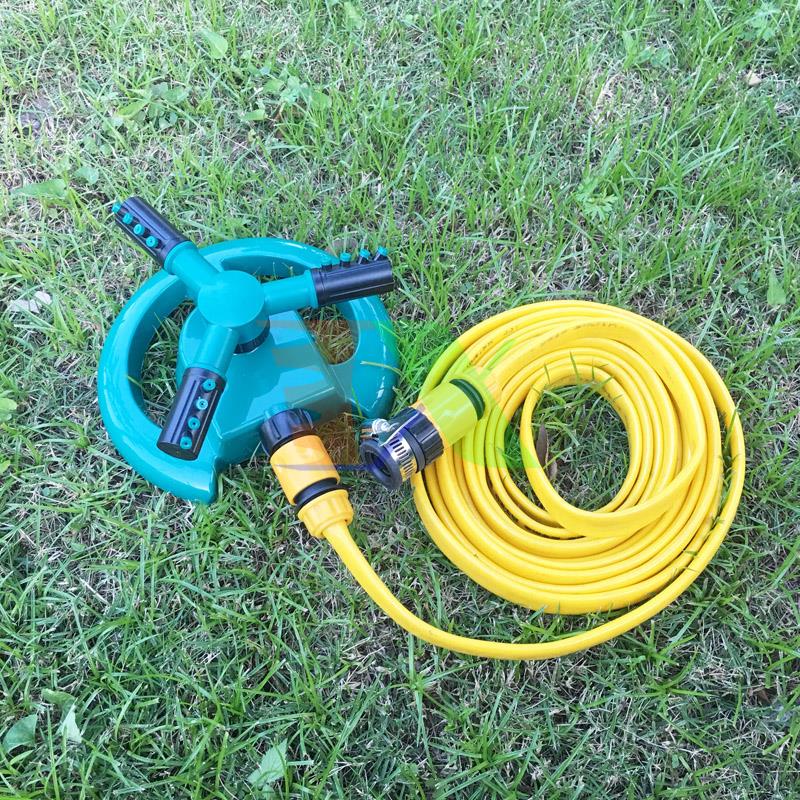 System automatic watering 3 axis rotate 360 ° t3c-mt, watering 3 Wing stand pattern Moon, lawn sprinkler, spraying cooling roof corrugated, watering nursing concrete