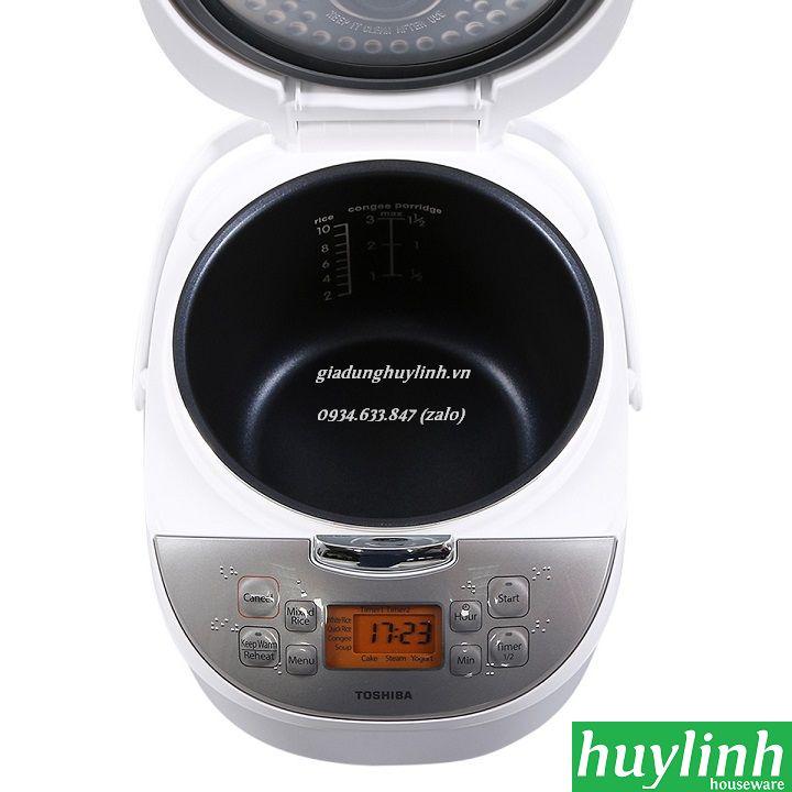 [HCM]Nồi cơm điện tử Toshiba RC-18MSLVN(W) - 1.8 lít