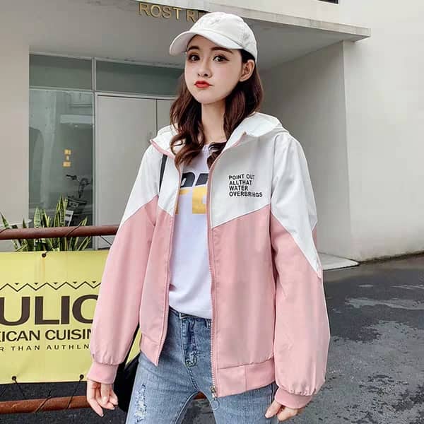 [HCM]ÁO KHOÁC DÙ NỮVẢI DÙ 2 LỚP MÁT MẺ PHONG CÁCH TUỔI TEEN MỚI LẠ FORM DƯỚI 55KG THỜI TRANG THUYDIEUSHOP97 XH2