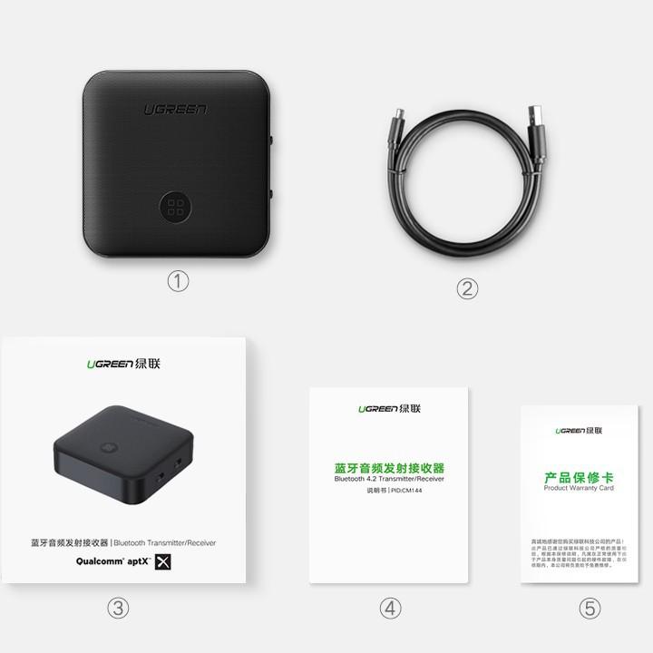 Bộ Chuyển Đổi Thu Phát Bluetooth Ugreen CM144 - SSDC00014