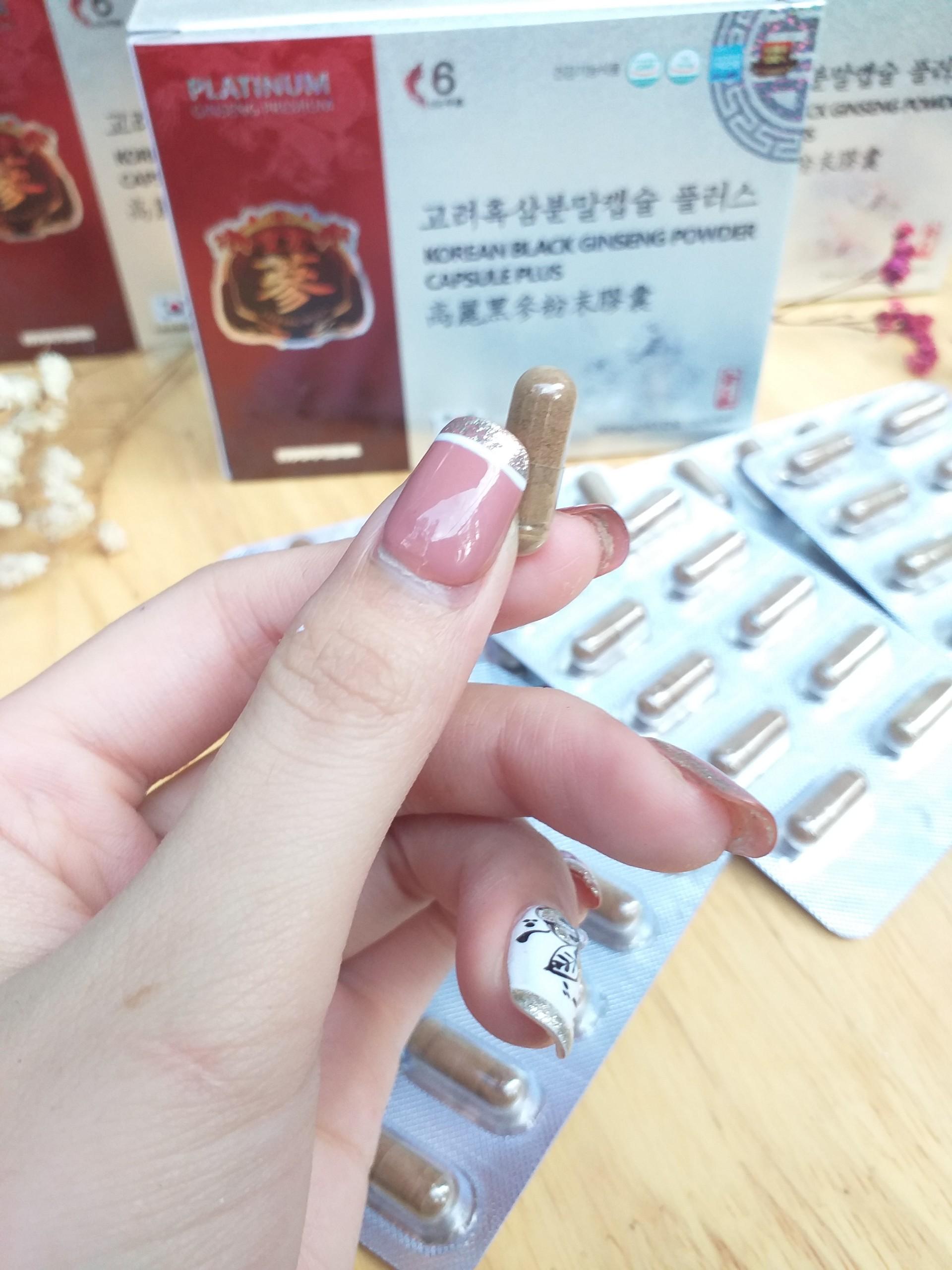 THỰC PHẨM DÀNH CHO SỨC KHỎE KOREA BLACK GINSENG POWER CAPSULE PLUS
