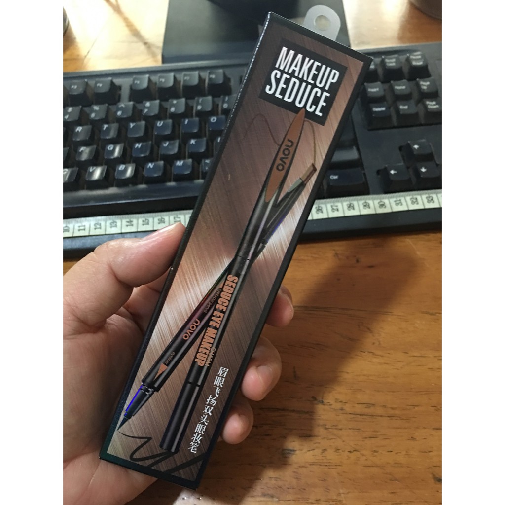 Chì Kẻ Mày 2In1 Novo Makeup Seduce (Kẻ Mày + Kẻ Mắt)