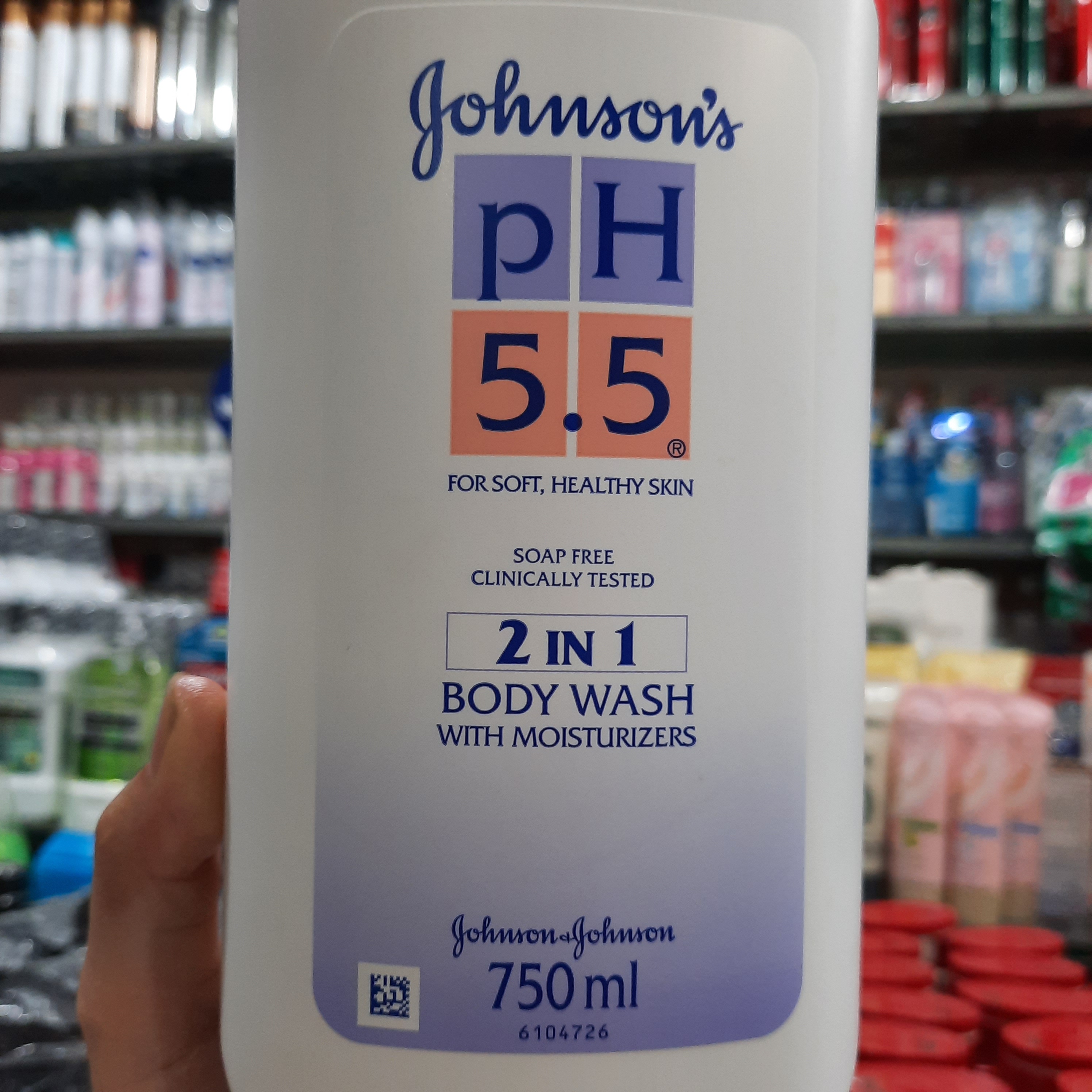 Sữa Tắm Johnson’s 2 in 1 pH 5.5 750ml