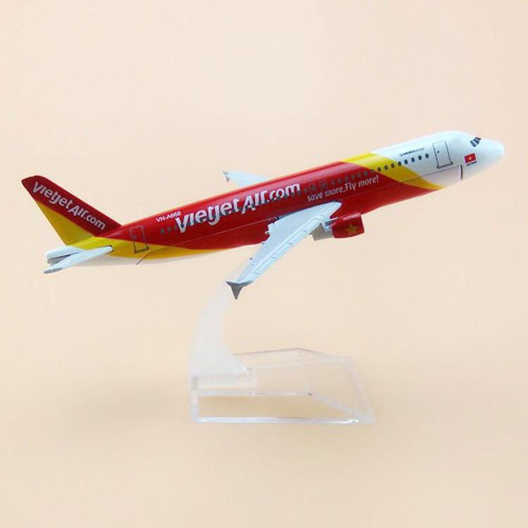 Mô hình máy bay vietjet air