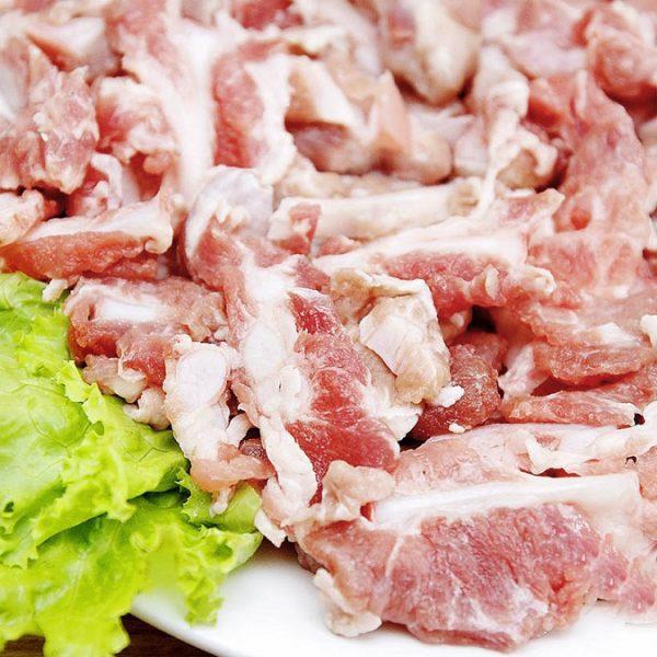 sườn sụn non heo cắt khúc sẵn túi 1kg