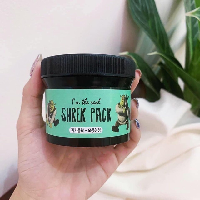 [HCM]Mặt nạ đất sét bạc hà Dreamworks Im The Real Shrek Pack hàn quốc