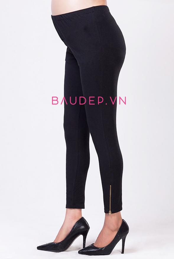 quần legging bầu cotton