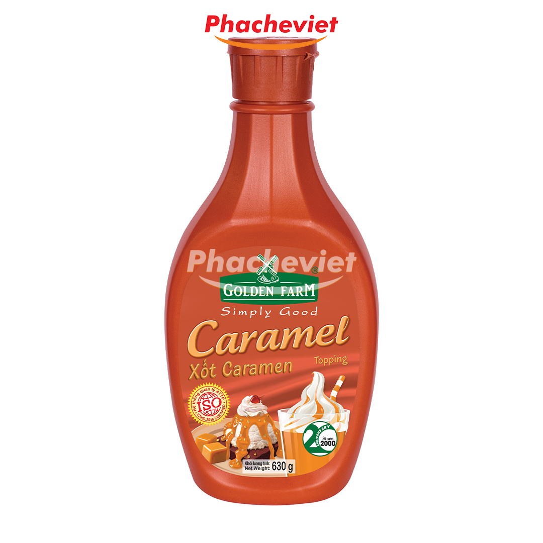 Xốt Golden Farm Caramel 630g