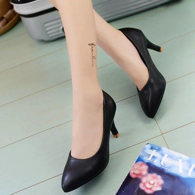 GIÀY CAO GÓT NHỌN (5CM) mã TDC1