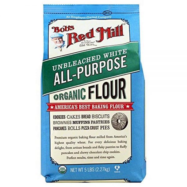 Bột mì đa dụng hữu cơ Bob's Red Mill (Organic Whole Wheat Flour)