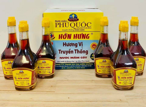 Nước mắm Phú Quốc Hớn Hưng 40 độ đạm rất ngon