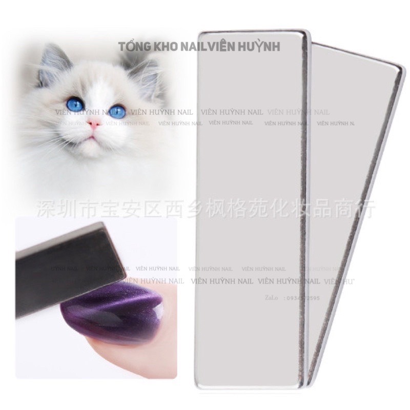 Nam châm hơ mắt mèo nail