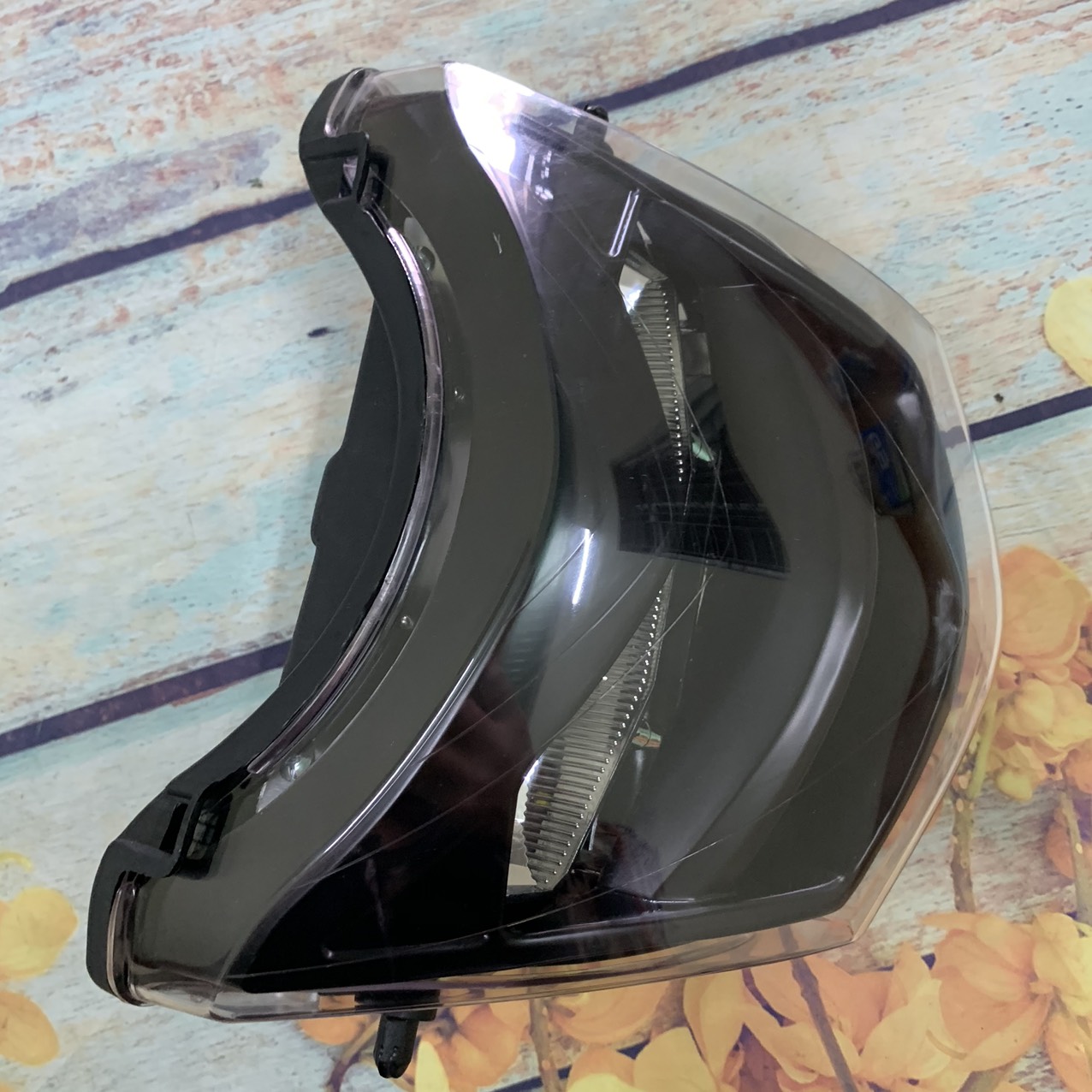 Pha đèn LED 2 tầng  xe Wave 50cc ,(GIÁ RẺ ) Wave A,Wave s100,Wave rsx 100,Wave RS siêu sáng