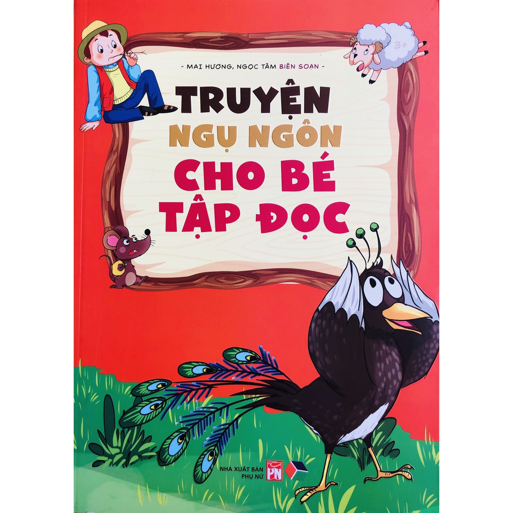 [HCM]Sách - Truyện Ngụ Ngôn Cho Bé Tập Đọc