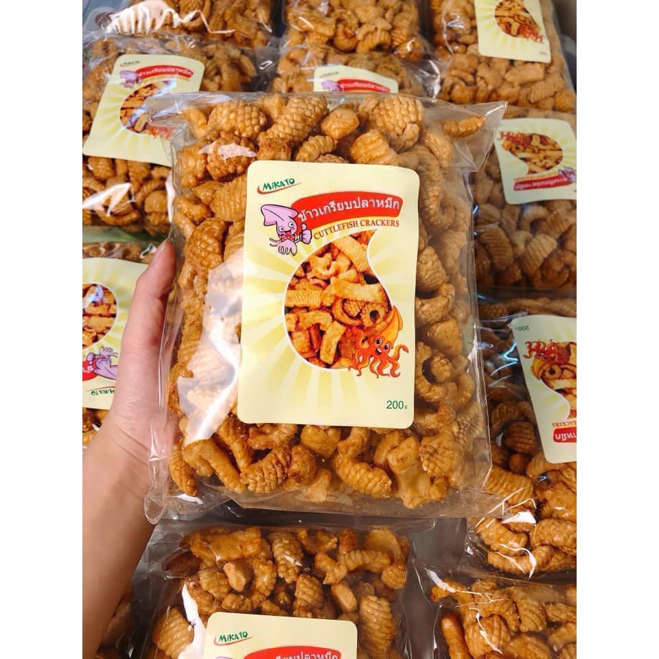 Bim bim mực Mikato Thái Lan 200g
