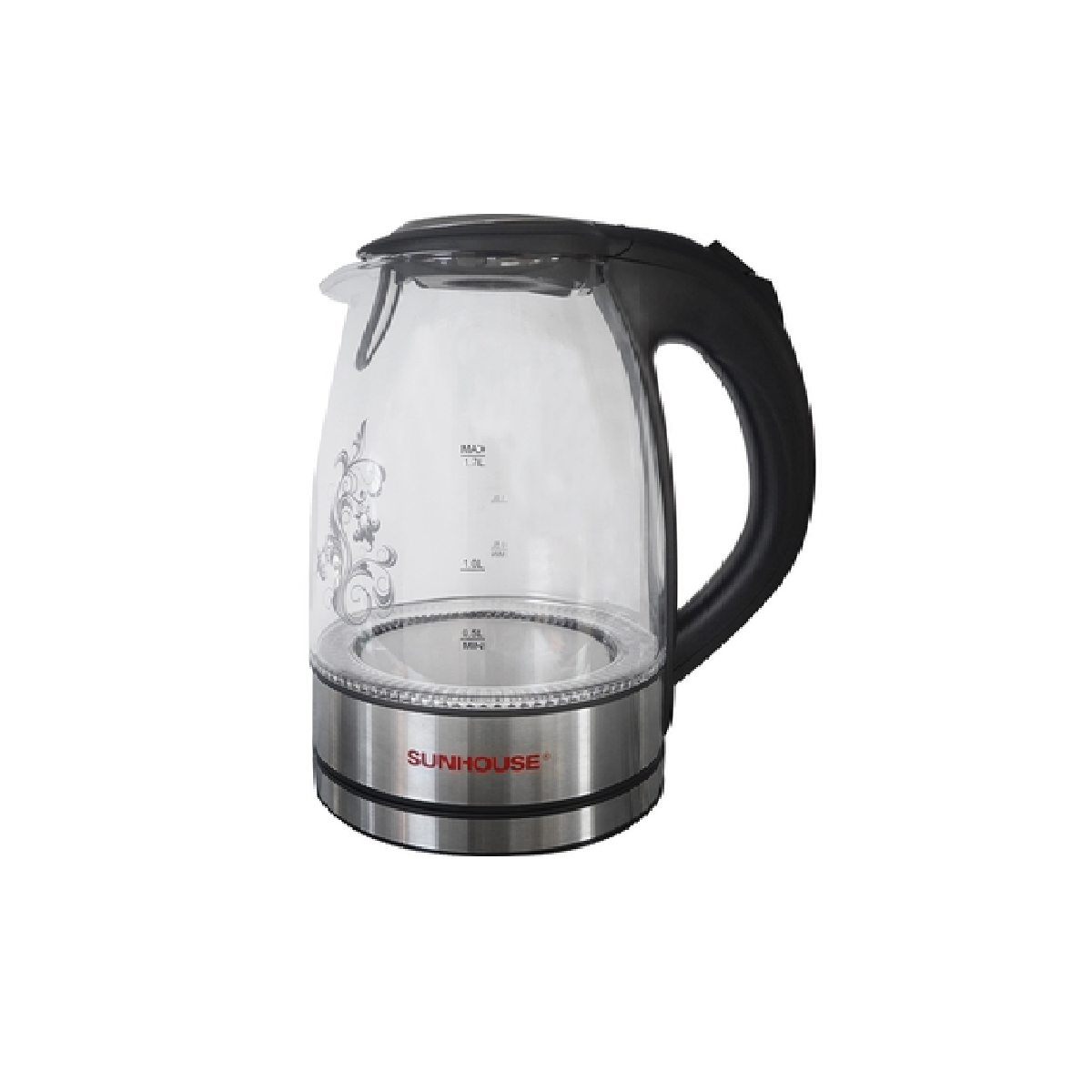 Bình đun siêu tốc thủy tinh Sunhouse 1.7 lít SHD1217 - GIAO TOÀN QUỐC