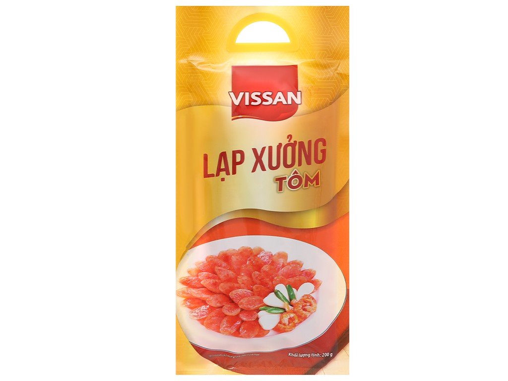 Lạp xưởng tôm Vissan gói 200g