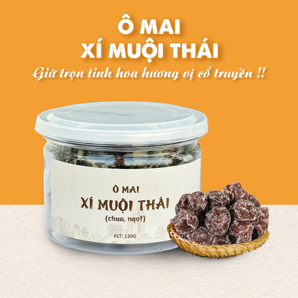 Xí muội thái ( ô mai xí muội chuẩn Thái Lan ) - Thảo dược hạnh nguyên