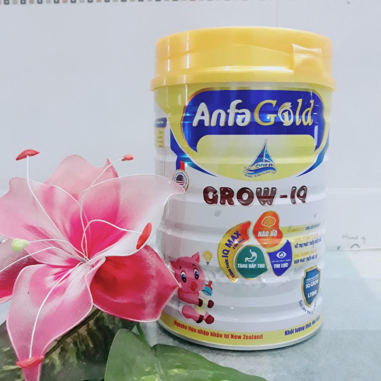 sữa tăng chiều cao cho trẻ anfa gold  lon 900g